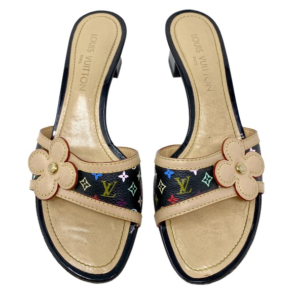 Louis Vuitton Shoes - Louis Vuitton Monogram Canvas Sandal Mules
